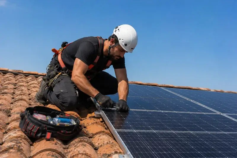 Maintenance et monitoring de panneaux solaires à Comblessac
