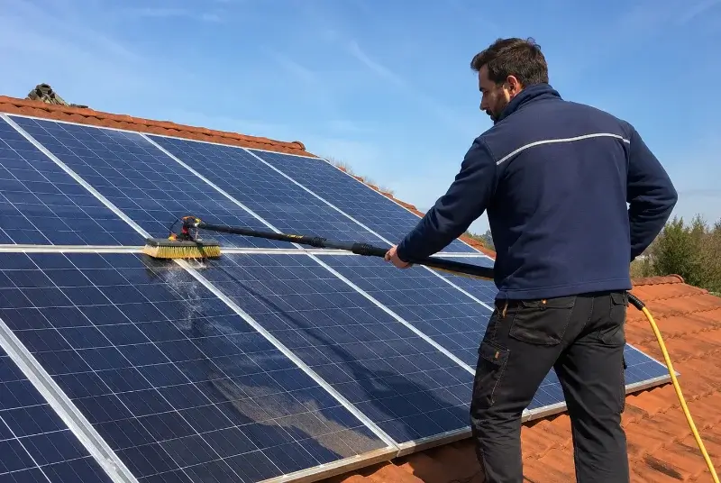 Nettoyage et entretien de panneaux solaires à Comblessac