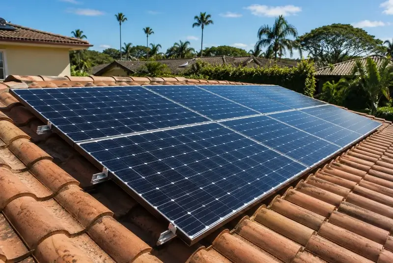 Installation de panneaux solaires à Comblessac